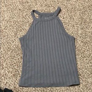 High neck tank top